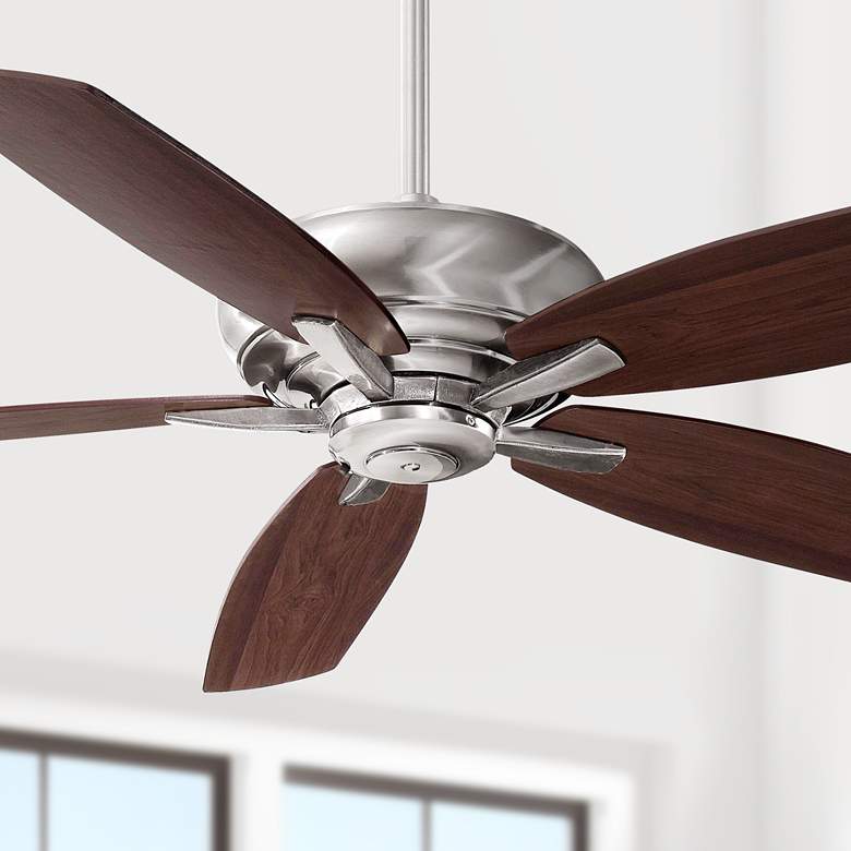 Image 1 60" Minka Aire Kola Pewter Ceiling Fan with Remote