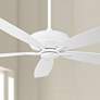 60" Minka Aire Kola XL White Ceiling Fan with Remote Control