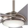 5_60" Minka Aire Raptor Brushed Nickel LED Indoor Fan with Remote more views