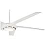 5_60" Minka Aire Raptor Flat White LED Ceiling Fan with Remote more views