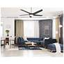 60" Minka Aire Raptor Gun Metal LED Ceiling Fan with Remote