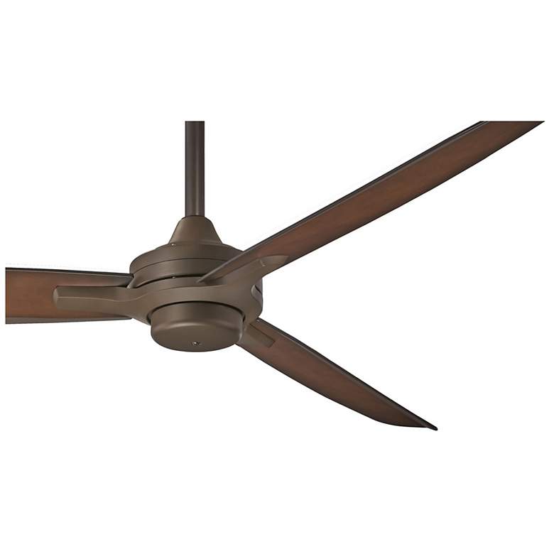 Image 7 60" Minka Aire Rudolph Bronze Outdoor Ceiling Fan with Remote more views