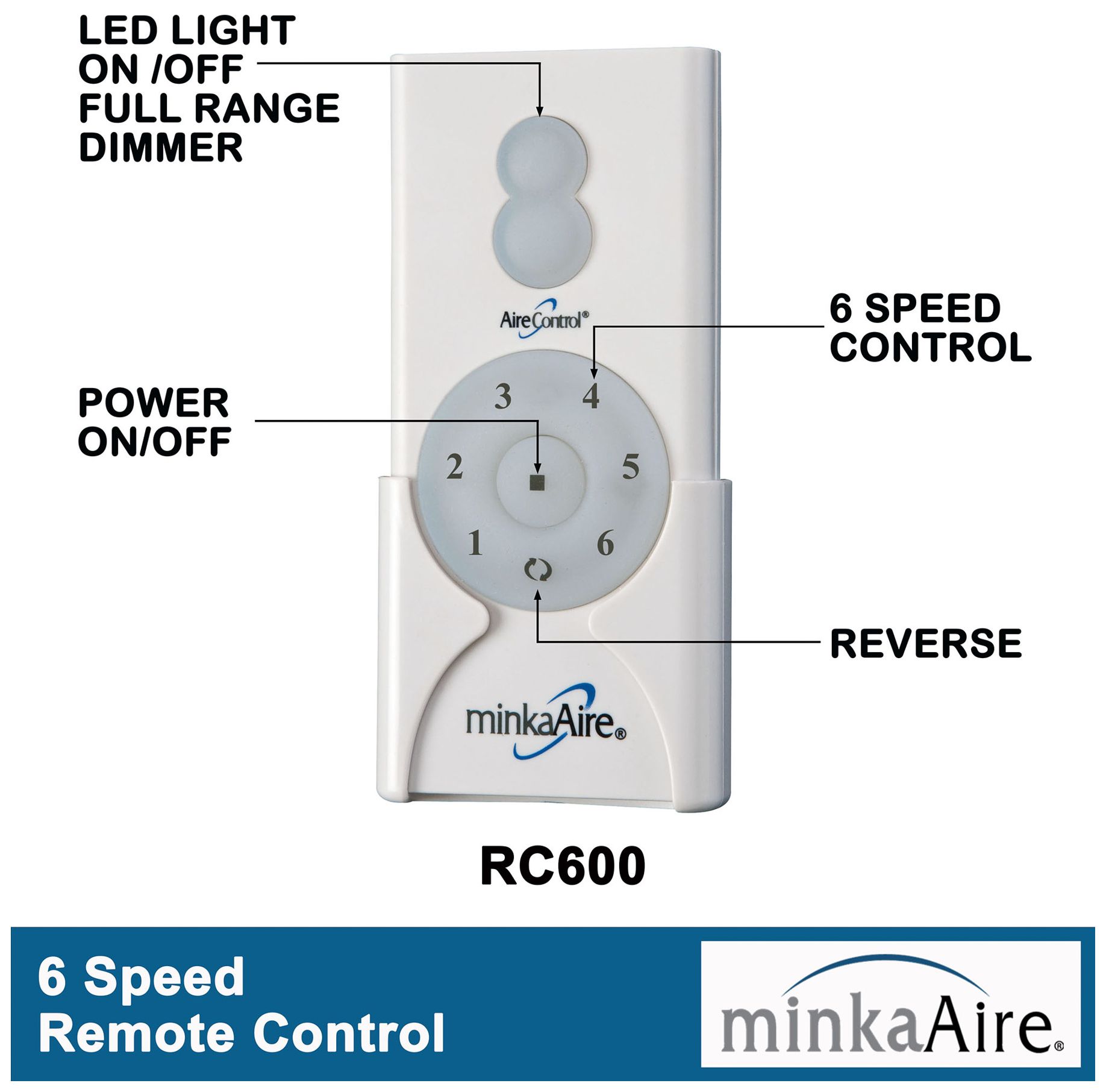 60" Minka Aire Rudolph Coal Black Outdoor Ceiling Fan with Remote in scene