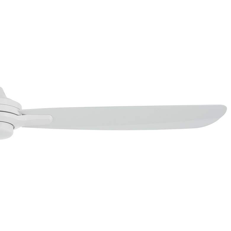 Image 5 60" Minka Aire Rudolph Flat White Outdoor Ceiling Fan with Remote more views