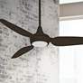 60" Minka Aire Seacrest Bronze LED Outdoor Smart Ceiling Fan