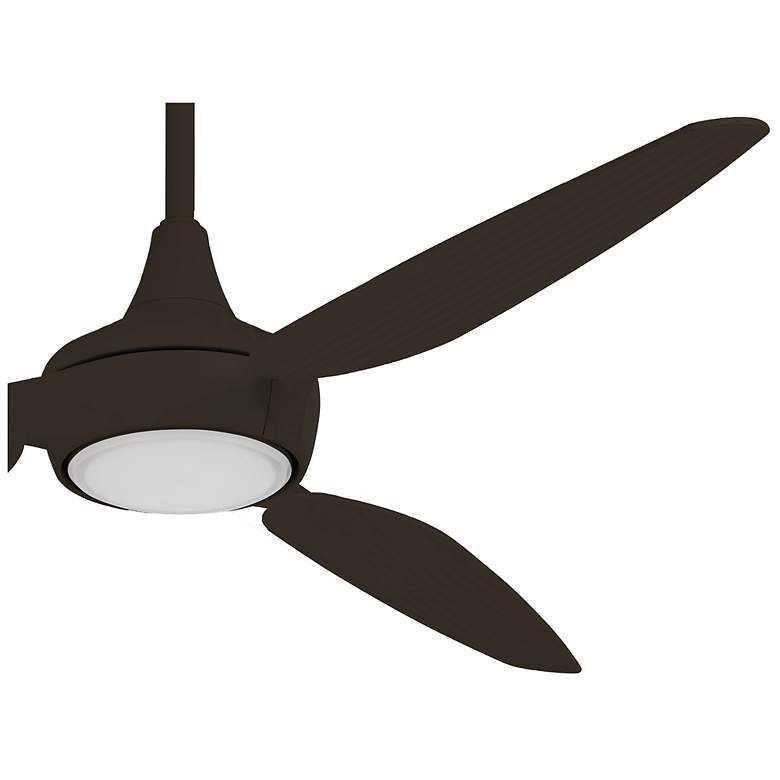 Image 6 60" Minka Aire Seacrest Bronze LED Outdoor Smart Ceiling Fan more views