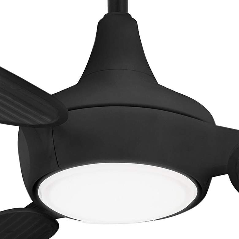 Image 3 60 inch Minka Aire Seacrest Coal LED Outdoor Smart Ceiling Fan more views