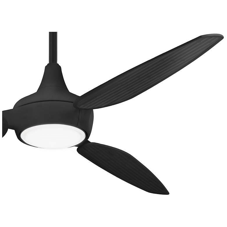 Image 4 60" Minka Aire Seacrest Coal LED Outdoor Smart Ceiling Fan more views