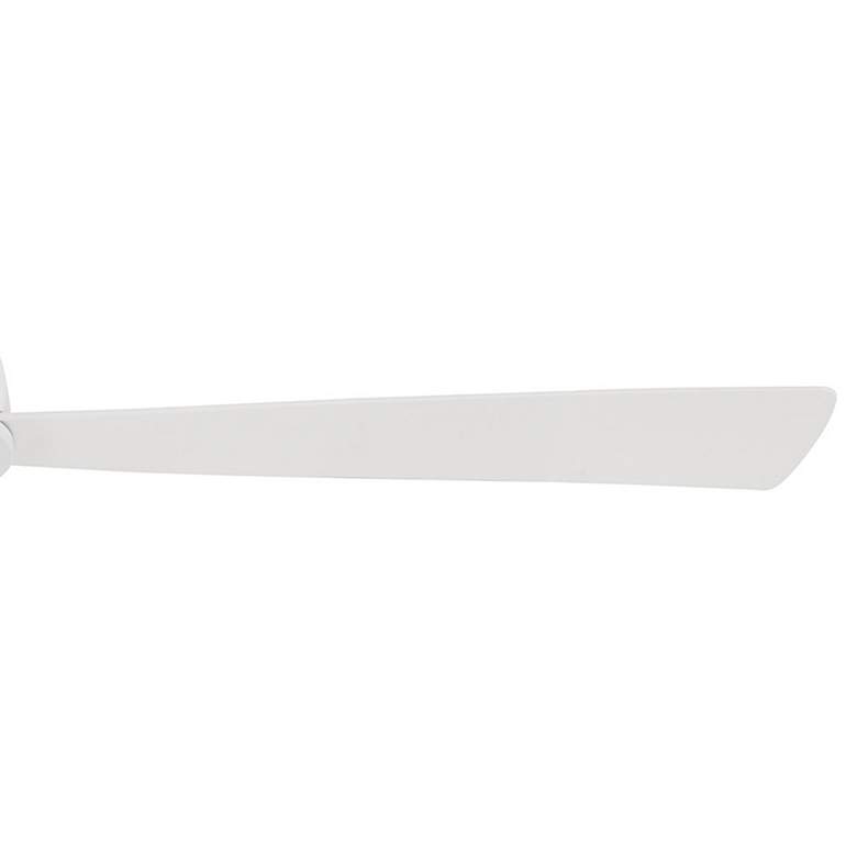 Image 6 60" Minka Aire Simple Flush Flat White Outdoor Hugger Ceiling Fan more views