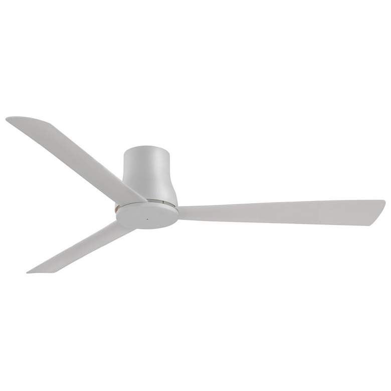 Image 3 60" Minka Aire Simple Flush Gray Outdoor Hugger Ceiling Fan