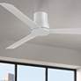 2_60" Minka Aire Simple Flush Gray Outdoor Hugger Ceiling Fan