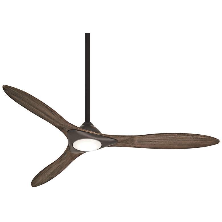 Image 2 60" Minka Aire Sleek Oil Rubbed Bronze LED Smart Ceiling Fan