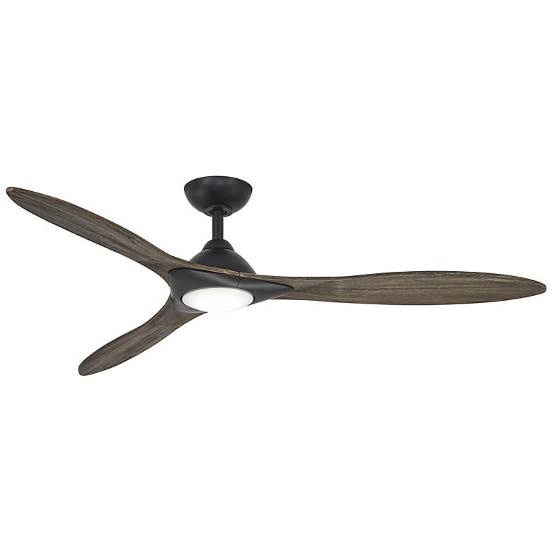 Image 2 60" Minka Aire Sleek Oil Rubbed Bronze LED Smart Ceiling Fan