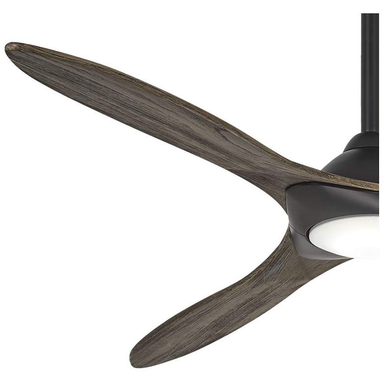 Image 4 60 inch Minka Aire Sleek Oil Rubbed Bronze LED Smart Ceiling Fan more views