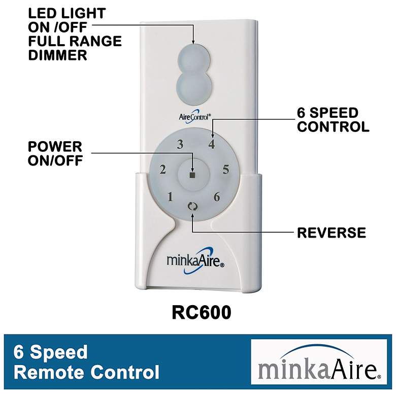 Image 5 60" Minka Aire Sleek Oil Rubbed Bronze LED Smart Ceiling Fan more views