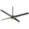 60" Minka Aire Spectre Bronze - Nickel LED Ceiling Fan with Remote