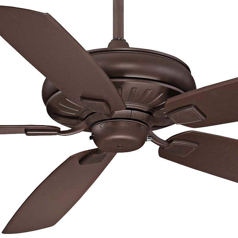 Image 3 60 inch Minka Aire Sunseeker All Weather Bronze Pull Chain Ceiling Fan more views