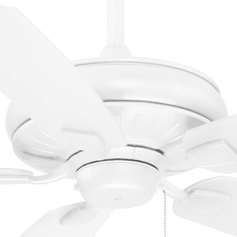 Image 3 60" Minka Aire Sunseeker All Weather Flat White Pull Chain Ceiling Fan more views