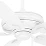 60" Minka Aire Sunseeker All Weather Flat White Pull Chain Ceiling Fan