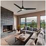 3_60" Minka Aire Switch Black 3-Blade LED Smart Ceiling Fan more views