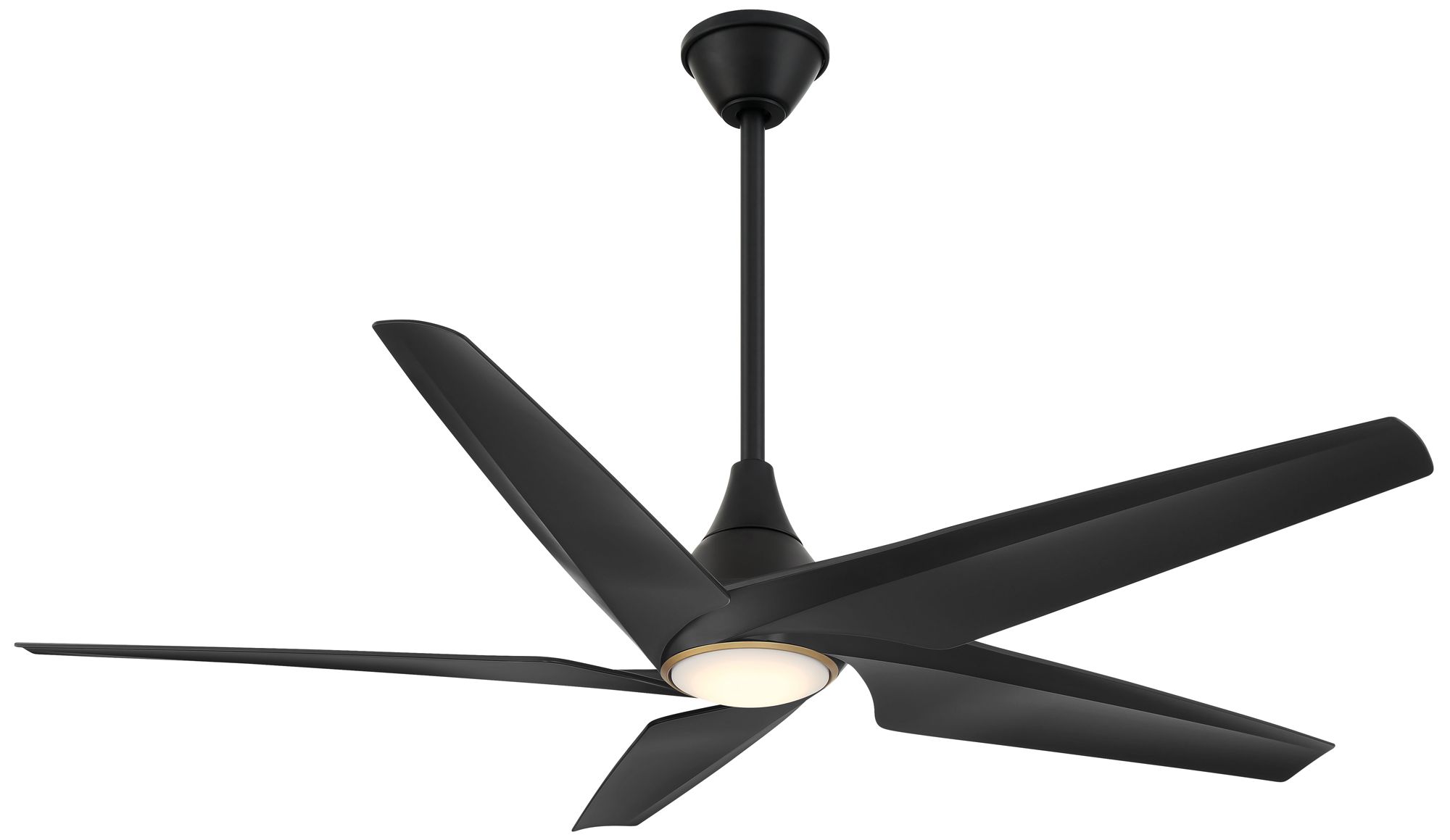Image 2 60" Minka Aire Switch Black 5-Blade LED Smart Ceiling Fan
