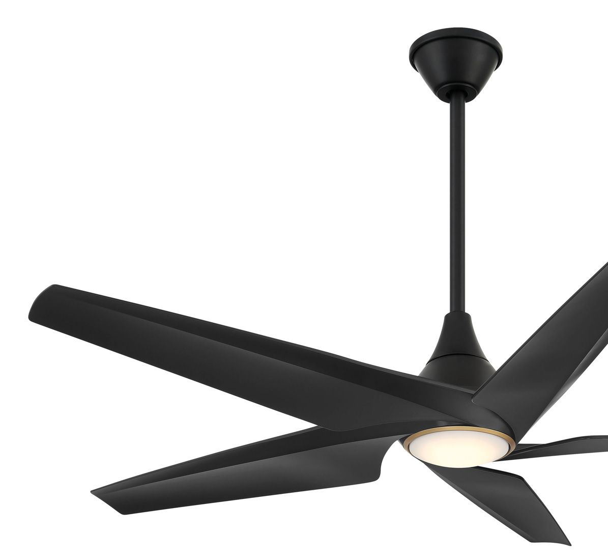 Image 7 60" Minka Aire Switch Black 5-Blade LED Smart Ceiling Fan more views
