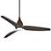 60" Minka Aire Tear Bronze LED Large Ceiling Fan with Remote