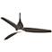 60" Minka Aire Tear Bronze LED Large Ceiling Fan with Remote