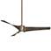 60" Minka Aire Triple Vintage Iron Modern LED Ceiling Fan with Remote