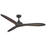 Thumbnail3 of 60" Minka Aire Vapor Coal and Koa Outdoor Ceiling Fan with Remote