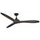 60" Minka Aire Vapor Coal and Koa Outdoor Ceiling Fan with Remote