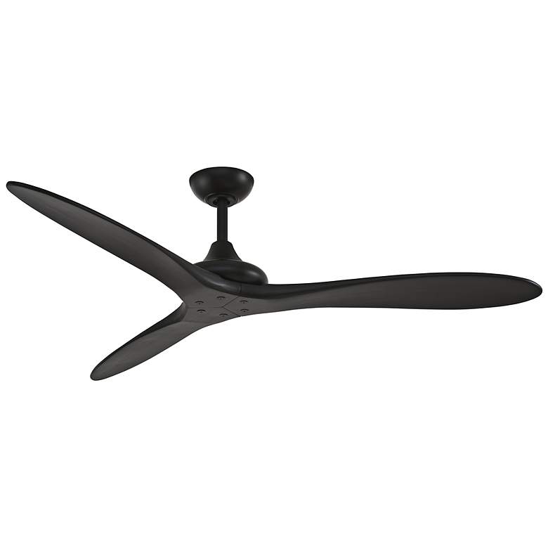 Image 2 60" Minka Aire Vapor Coal Outdoor Ceiling Fan with Remote