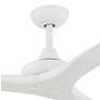 4_60" Minka Aire Vapor Flat White Outdoor Ceiling Fan with Remote more views