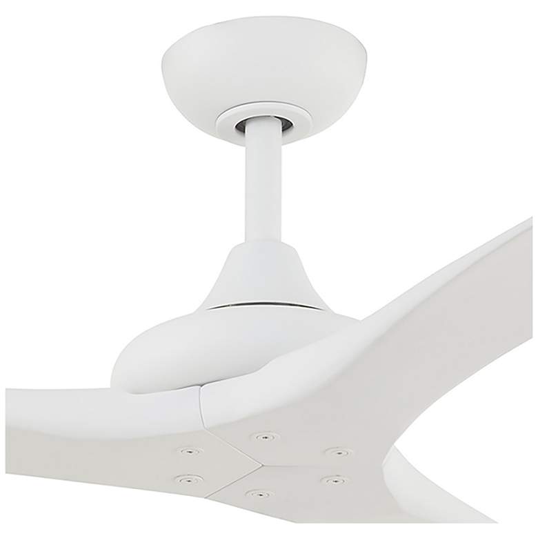 Image 6 60" Minka Aire Vapor Flat White Outdoor Ceiling Fan with Remote more views