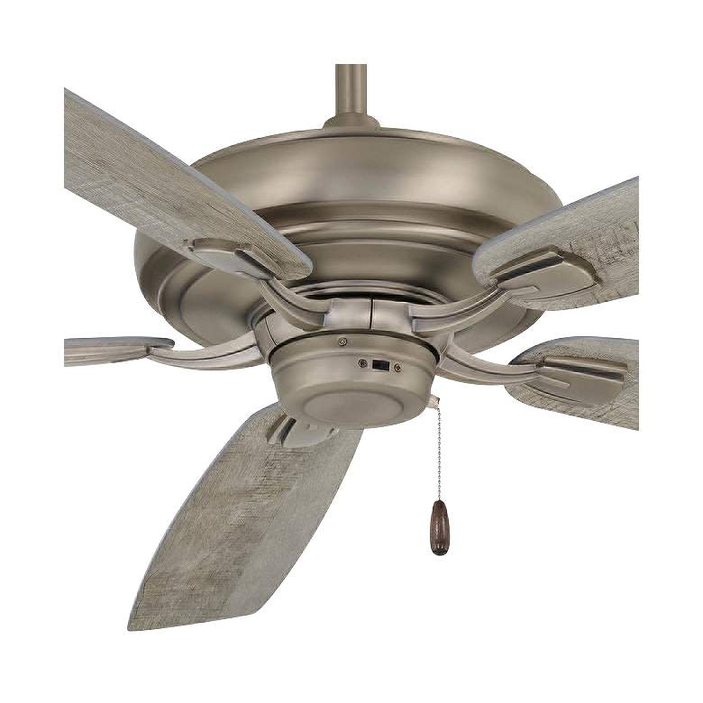 Image 3 60 inch Minka Aire Watt Burnished Nickel Pull Chain Ceiling Fan more views