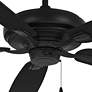 60" Minka Aire Watt Coal Black Indoor Pull Chain Ceiling Fan