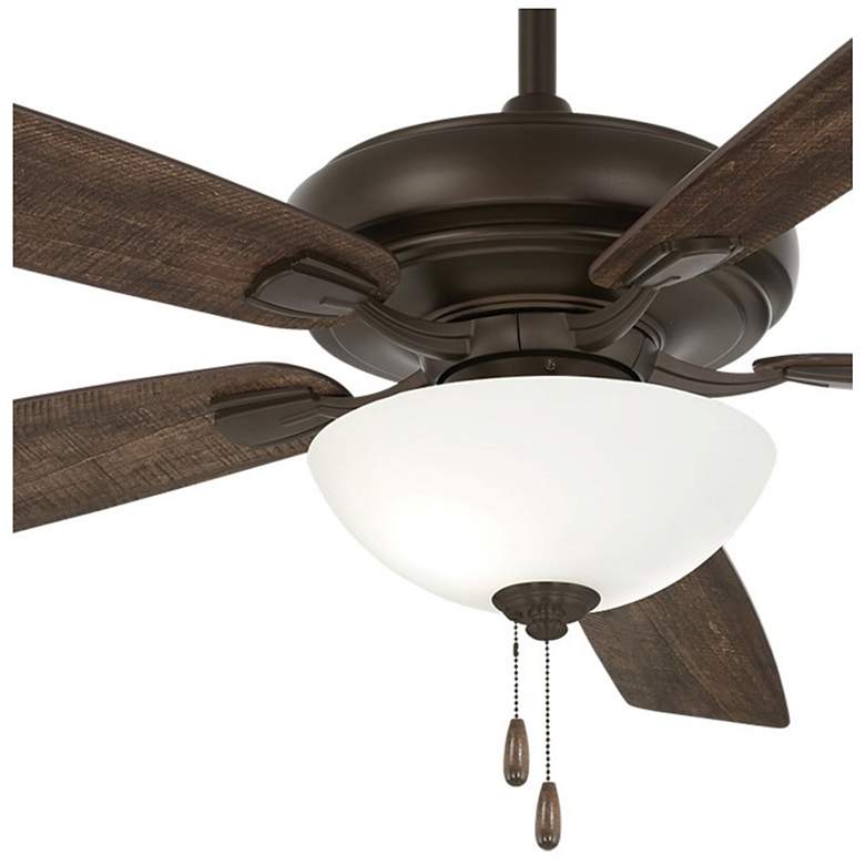 Image 3 60" Minka Aire Watt II Bronze LED Ceiling Fan with Pull Chain more views
