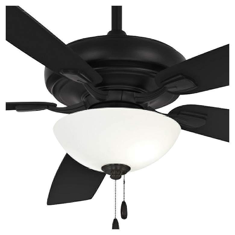 Image 3 60" Minka Aire Watt II Coal Black LED Indoor Pull Chain Ceiling Fan more views