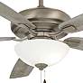 60" Minka Aire Watt II Nickel LED Indoor Pull Chain Ceiling Fan