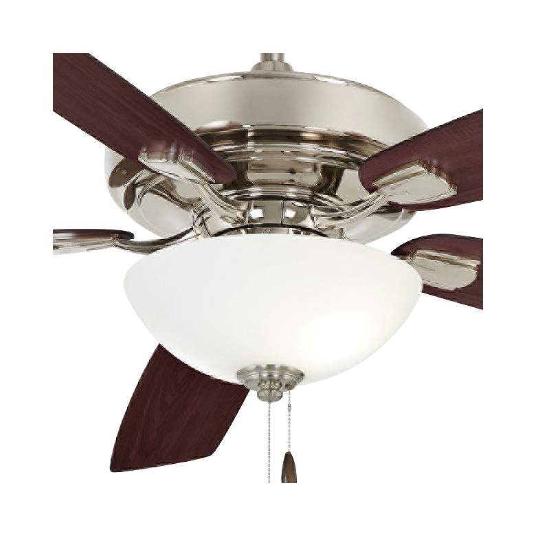 Image 3 60 inch Minka Aire Watt II Nickel Maple LED Indoor Pull Chain Fan more views