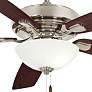 60" Minka Aire Watt II Nickel Maple LED Indoor Pull Chain Fan