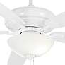 60" Minka Aire Watt II White Pull Chain LED Ceiling Fan