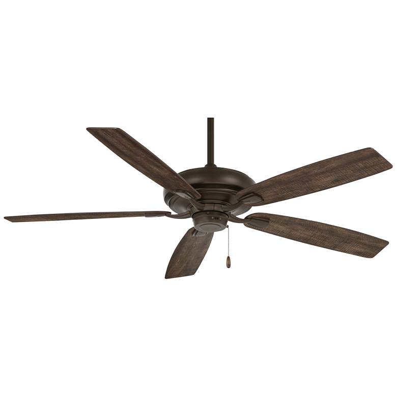 Image 2 60" Minka Aire Watt Oil-Rubbed Bronze Pull Chain Ceiling Fan