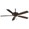60" Minka Aire Watt Oil-Rubbed Bronze Pull Chain Ceiling Fan