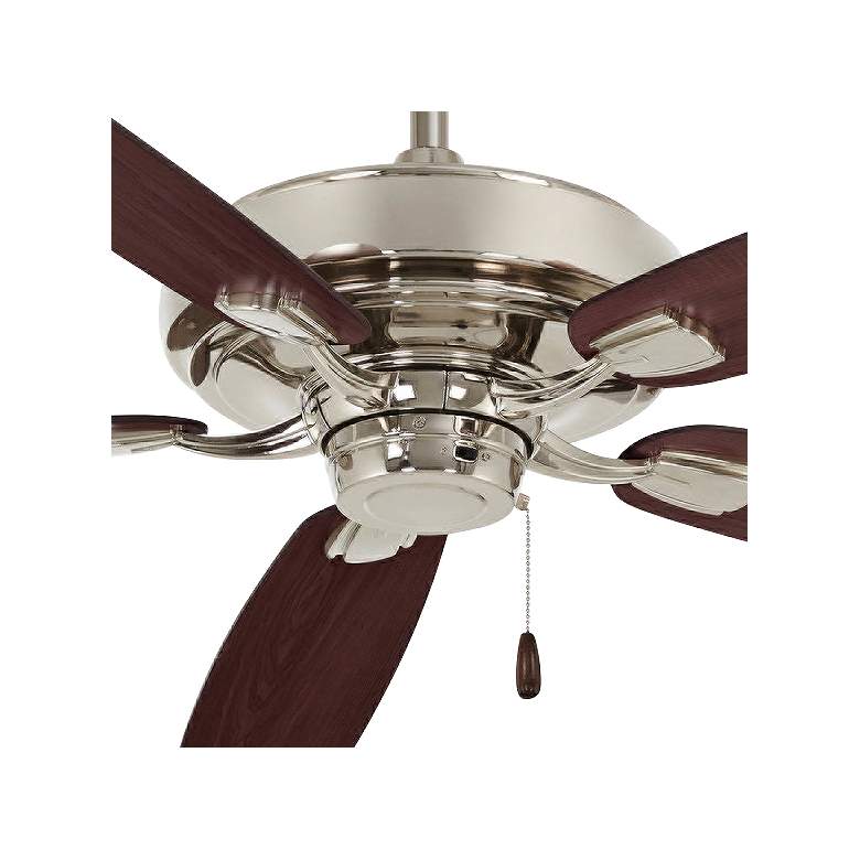 Image 3 60 inch Minka Aire Watt Polished Nickel Indoor Pull Chain Ceiling Fan more views