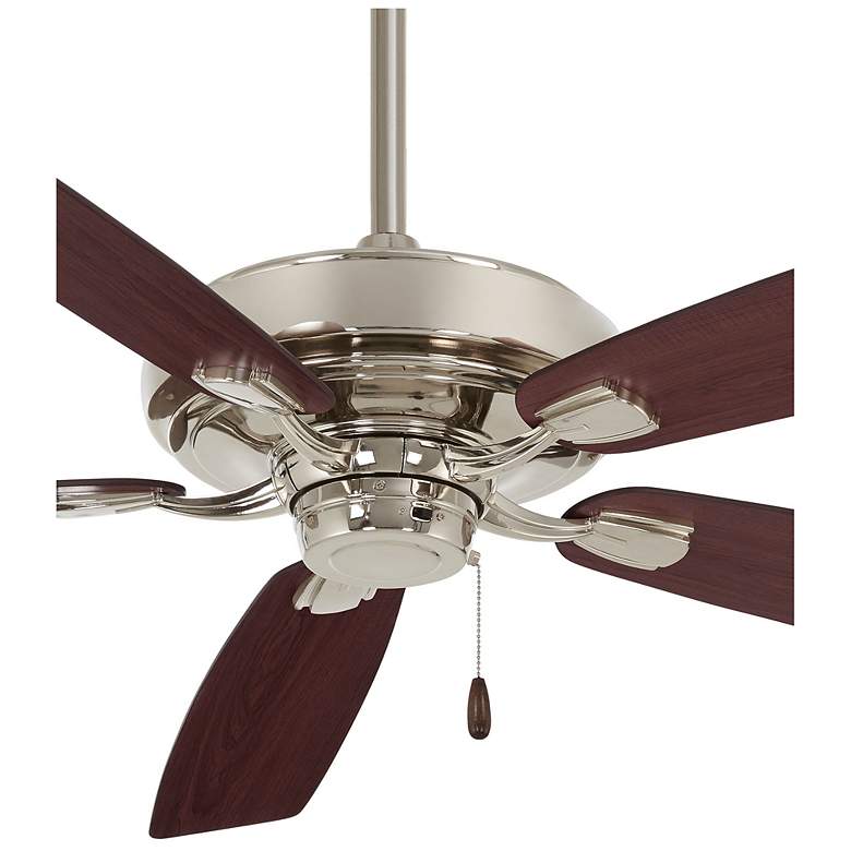 Image 3 60 inch Minka Aire Watt Polished Nickel Indoor Pull Chain Ceiling Fan more views