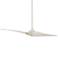 60" Minka Aire Wave II Flat White DC Modern Ceiling Fan with Remote