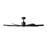 4_60" Modern Forms Aura Matte Black LED Smart Ceiling Fan more views