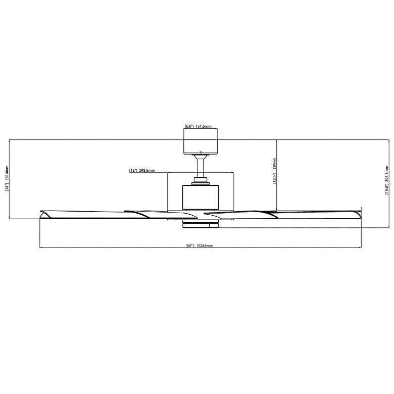 Image 7 60" Modern Forms Aura White and Nickel LED Smart Ceiling Fan more views