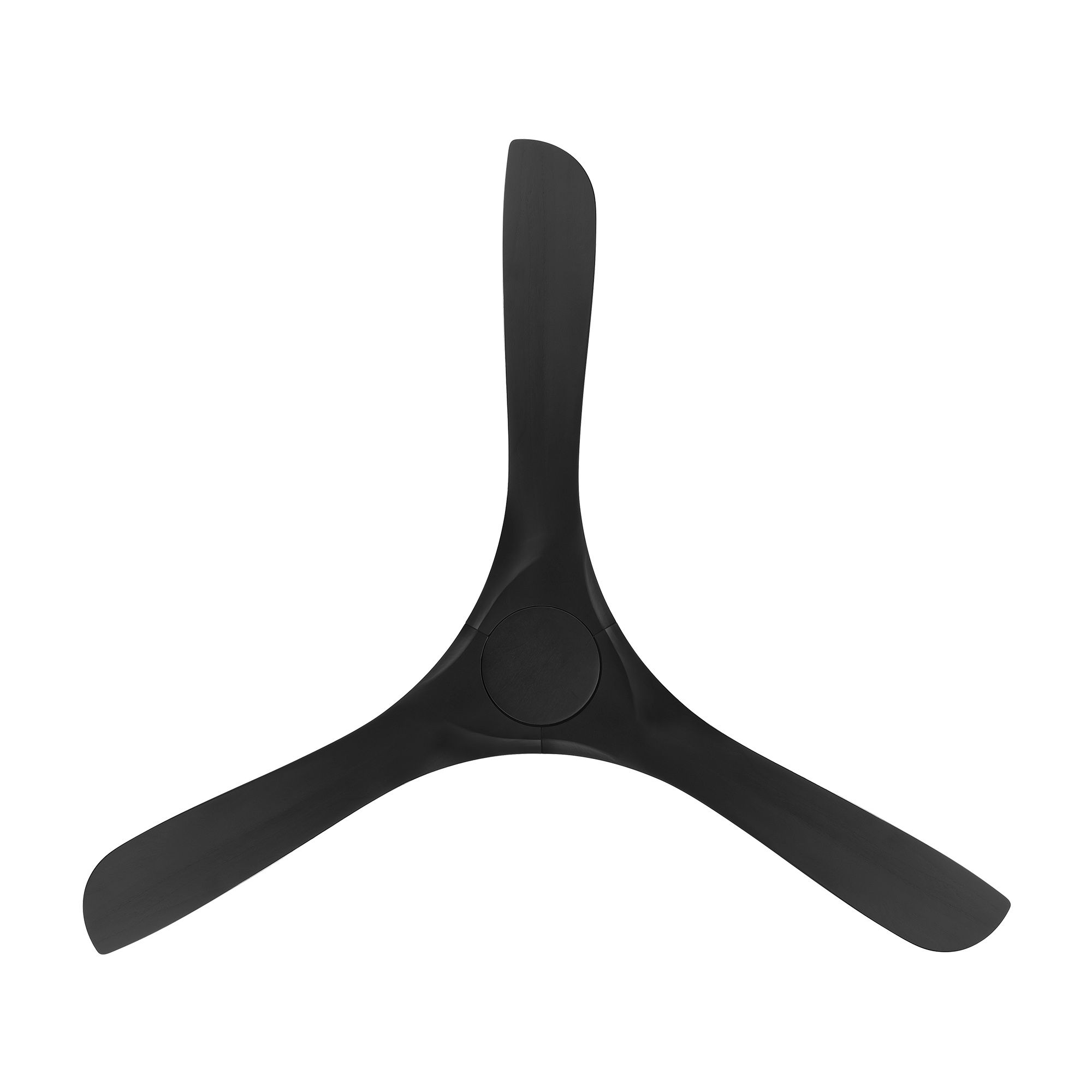 Image 4 60" Modern Forms Carve Matte Black Smart Ceiling Fan more views